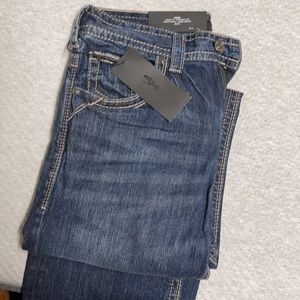 Silver Gordie jeans brand new never worn